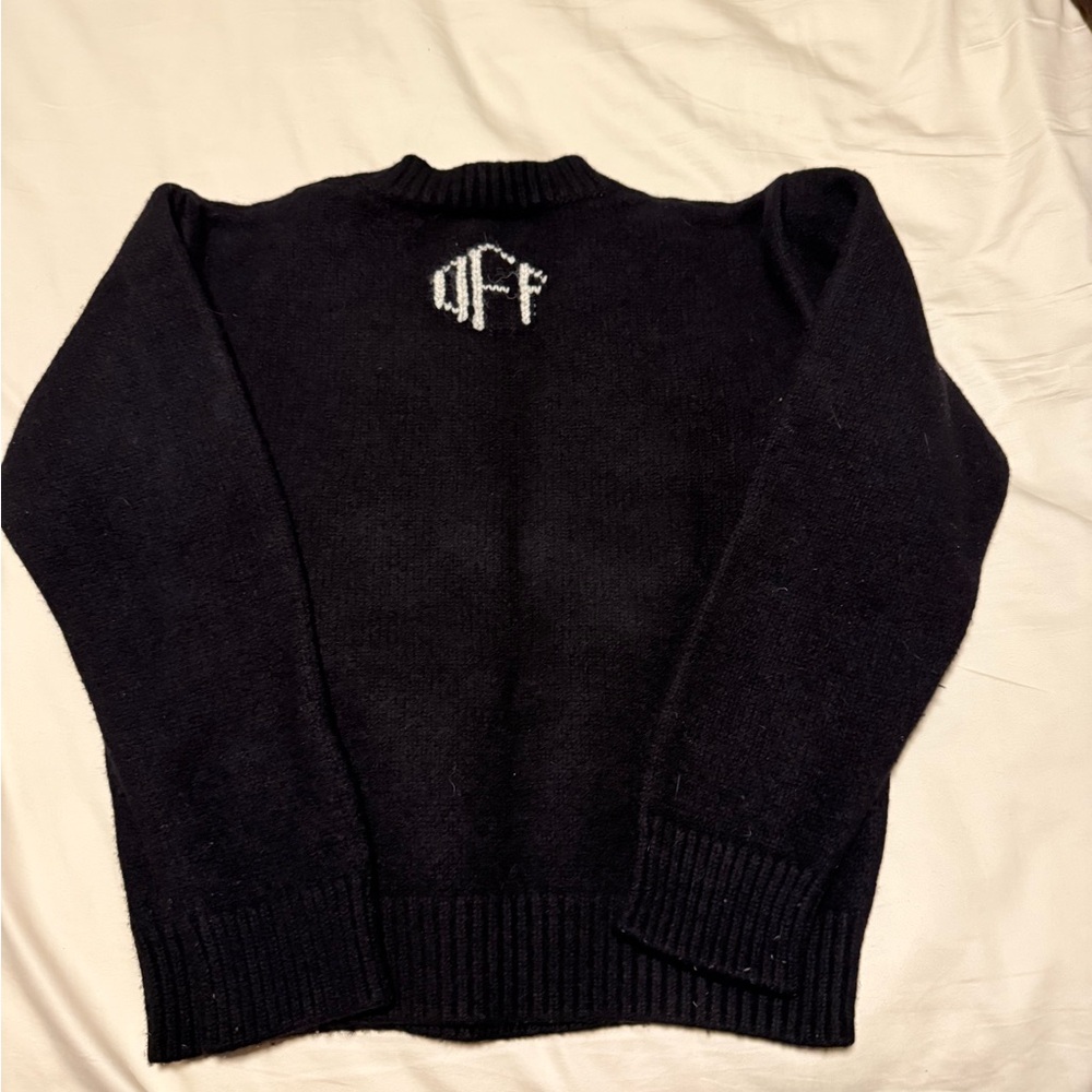 Off White Geometric Sweater - image 4